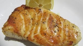 Seared SEA BASS in 15 minutes  How to cook SEA BASS demonstration [upl. by Euqitsym]