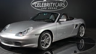 2004 Porsche Boxter S 550 Spyder limited edition RARE At Celebrity Cars Las Vegas [upl. by Naxela314]