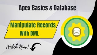 Salesforce Trailhead  Manipulate Records with DML [upl. by Naejamron]