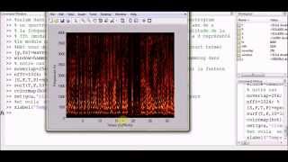 Comment lire un fichier wav et afficher son spectrogram  Matlab [upl. by Ecargyram779]