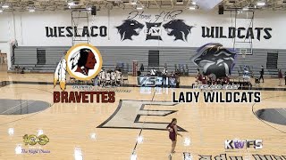 1172023  Girls Basketball Weslaco East vs Donna Bravettes [upl. by Sillek849]