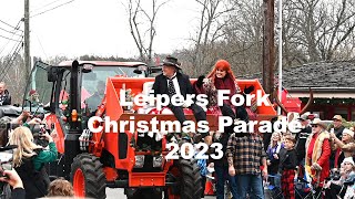 Leipers Fork Christmas Parade with Wynona Judd as Grand Marshall Leipers Fork TN 2023 [upl. by Moyna]