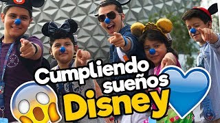 Cumpliendo Sueños en Disney  Memo Aponte [upl. by Nahgem]