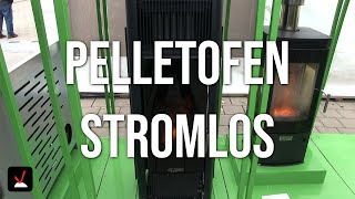 PELLETOFEN geht auch OHNE STROM LAMINOX Phenix Air  World of Fireplaces 3 [upl. by Steen]