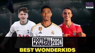 TOP Wonderkids FM24  Os melhores jogadores jovens de Football Manager 2024 [upl. by Nager597]