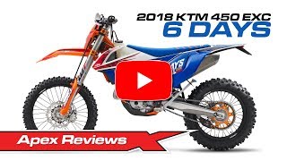 2018 KTM 450 EXC 6 Days Review [upl. by Kahaleel]