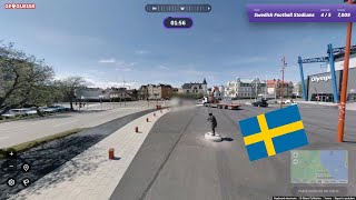 Photosphere 5K with ZERO clues Swedish Football Stadiums Geoguessr Map [upl. by Raquel406]