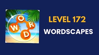 wordscapes level 172  solution answer and solved [upl. by Uttica]