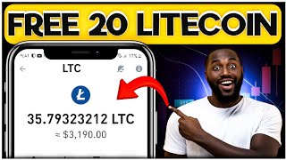 20 FREE LITECOINS ● Withdraw It Anytime ● Free LTC Mining Site 2024 no investment Educational [upl. by Ahseela]