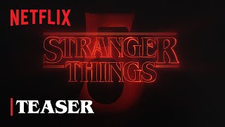 Stranger Things 5  Title Tease  Netflix [upl. by Llyrat]