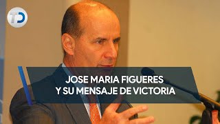 Jose Maria Figueres y su Mensaje de victoria [upl. by Siuqcram]