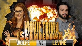 Movie Trivia Schmoedown  Clarke Wolfe Vs Samm Levine [upl. by Eadahs]