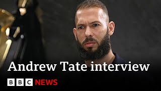 Andrew Tate BBC interview Influencer challenged on misogyny and rape allegations  BBC News [upl. by Alitta235]