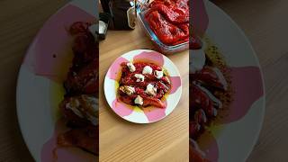 Roasted Peppers Appetizer with Cream Cheese [upl. by Ateuqal]