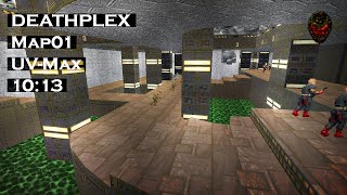 Doom2 DEATHPLEX  Map 01  UVMax  1013 [upl. by Lowry]