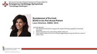 Soundwaves of Survival Echocardiographys Role in PeriArrest Care  Leen Alblaihed MBBS MHA [upl. by Ecille]