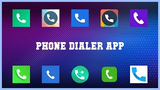 Must have 10 Phone Dialer App Android Apps [upl. by Ahtiekahs284]