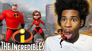 BUDDYYY 🤯 FIRST TIME WATCHING THE INCREDIBLES Reaction [upl. by Ttekcirc]