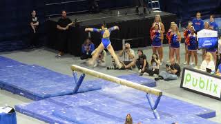 Ellie Lazzari Balance Beam vs NC State Iowa State LIU 2024 [upl. by Saxen]