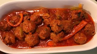 Albóndigas Guisadas ∘ Stewed Meatballs ∘ Ep 29 [upl. by Nylek]