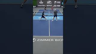 2024 Chase APP Miami FrazierJohnson vs BockLanier SemiFinals 1 shorts pickleball [upl. by Eux]