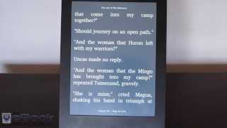 E Ink Kobo eReader Night Mode Trick [upl. by Aleit]