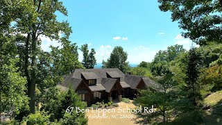 Crest Mountain Masterpiece 67 Ben Lippen School Rd Asheville NC Video 4k [upl. by Gnidleif385]