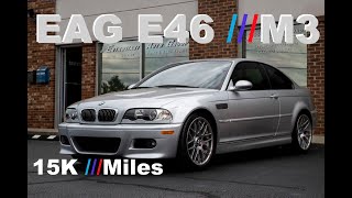 EAG E46 M3 What its like to Drive a New 6Speed 15Year Old BMW M3 [upl. by Aisatsan822]