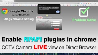 npapi enable  how to enable npapi in chrome  chrome flags enable  Enable NPAPI plugins in chrome [upl. by Aierbma240]