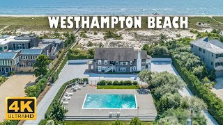 Westhampton Beach New York USA 🇺🇸  4K Drone Footage [upl. by Enivid410]