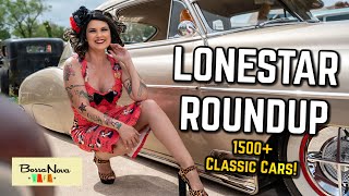 Austin Texas Classic Cars Lonestar Roundup American Traditional Car Show Kustom Kulture [upl. by Ormand]