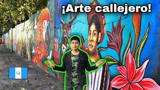 ¿Cómo es el ARTE en GUATEMALA  MURALES ARTÍSTICOS [upl. by Maison]