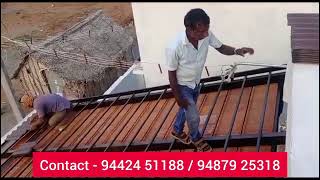 Clay Tile Roofing Double Layer Fabrication and Installation [upl. by Htepsle300]