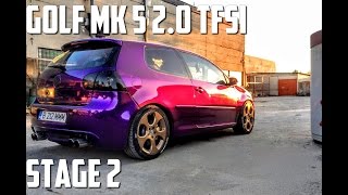 GOLF MK5 GTI 20 TFSI STAGE 2  Masinisti Ep3 [upl. by Tihw545]