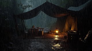 Overcome Insomnia at Night  Get a Good Nights Sleep Faster by Listening to the Sound of Rain [upl. by Rehpotirhc]