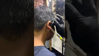 Ear lobe piercing done RubikInksandArtStudio piercing piercingstudio tattoo tattoostudio [upl. by Iong434]