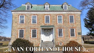 VAN CORTLANDT HOUSE oldest house in Bronx New York [upl. by Cchaddie]