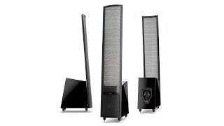 MartinLogan Theos Electrostatic Loudspeaker – Audio Advisor [upl. by Stacy]