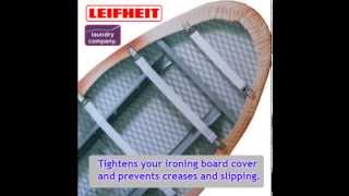 Leifheit Ironing Cover Tension Clips [upl. by Noinatrad]