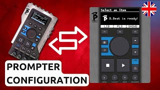 BBeat  Tutorial Association and Prompter Use [upl. by Joelynn]