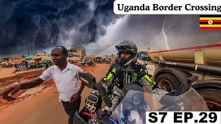 Escaping the Storm to Cross into Uganda 🇺🇬 S7 EP29  Pakistan to South Africa [upl. by Belicia]