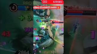 Celiboy kena solo kill Rinz😯mobilegendsindonesia mobilelegends mpl mplindonesia [upl. by Nysilla]