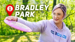 Bradley Park Is BEAUTIFUL  Peoria Illinois  Discovering Disc Golf [upl. by Euqinmod]