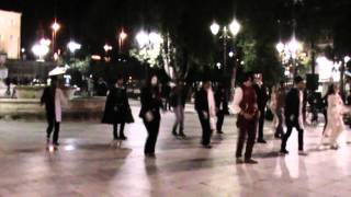 Everybody Backstreets Back Backstreet Boys Athens Flashmob 2012  TPC [upl. by Eadie]