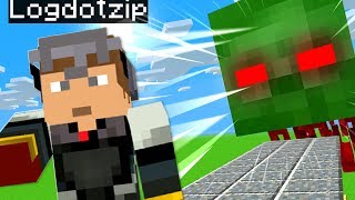 GIANT ZOMBIE ESCAPE MINECRAFT DEATH RUN w Preston [upl. by Paresh]