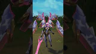 Aether Wing Kayle Ace Chroma Transformation shorts leagueoflegends [upl. by Nymassej]