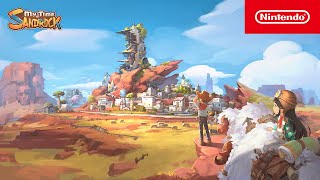 My Time at Sandrock  Launch Trailer  Nintendo Switch [upl. by Adnilreb823]