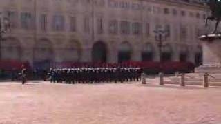 Carabinieri graduation ceremony Giuramento in Turin Italy [upl. by Gardas]