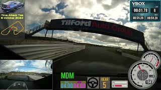 Time Attack Tas 2024  Fastest lap BMW G87 M2 with VBox HD2 data overlay [upl. by Ogait]