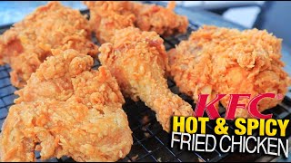 How To Make JAMAICAN KFC SPICY FRIED CHICKEN At Home  Detailed Recipe For PERFECTION  Hawt Chef [upl. by Cecilla931]